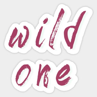 Wild1. Sticker